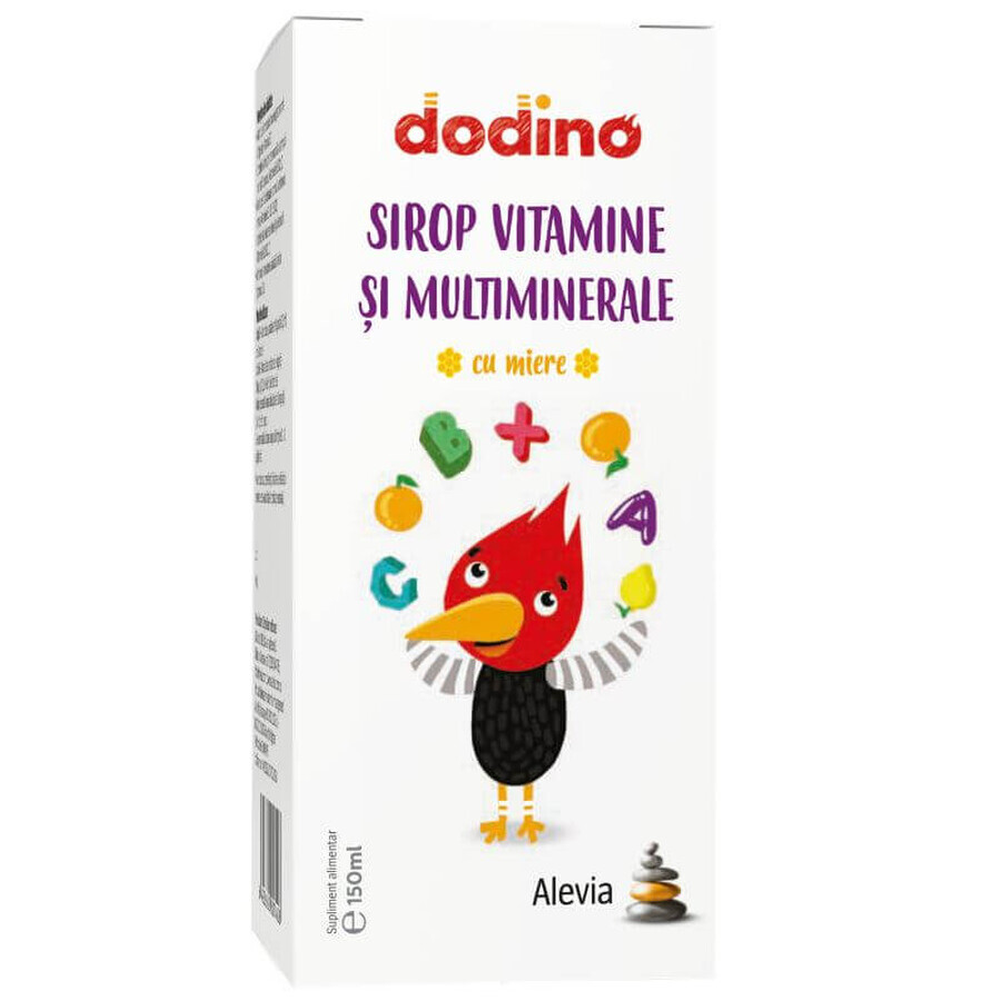 Dodino Vitamin- und Multimineralien-Sirup, 150 ml, Alevia