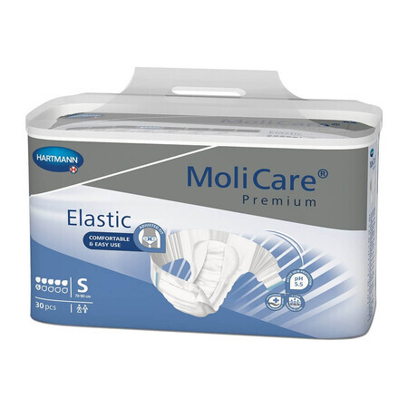 Slip pentru incontinenta MoliCare Premium Elastic 6 PIC marime S (165271), 30 bucati, Hartmann