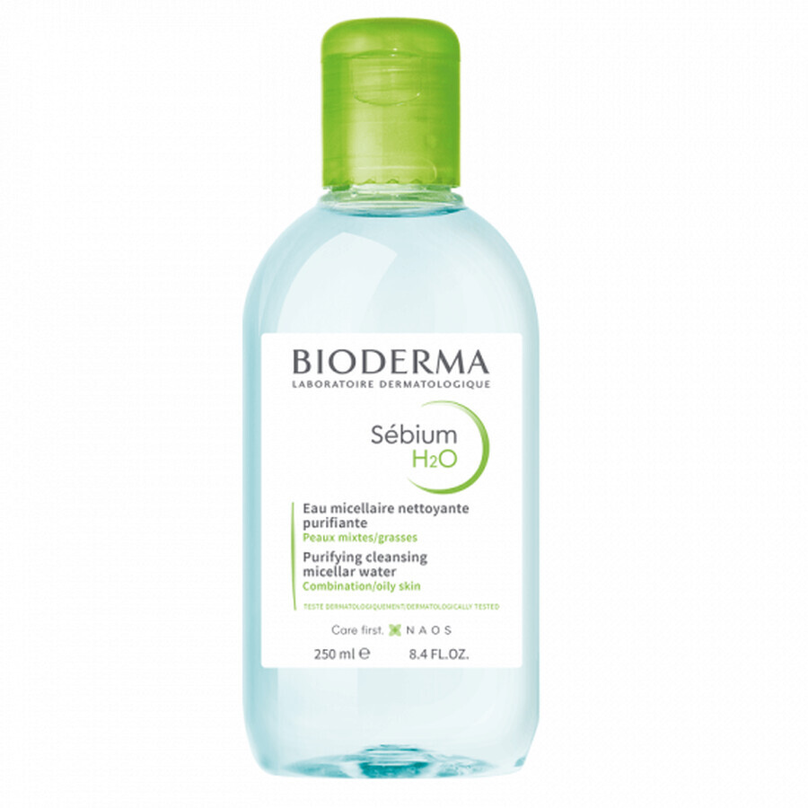 Bioderma Sebium - H2O Soluzione Micellare Pelle Mista Grassa, 250ml