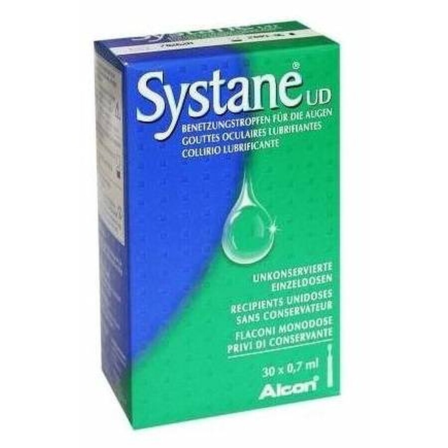 Systane UD Beruhigungslösung 0,7 ml, 30 Einzeldosen, Alcon