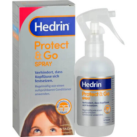 Spray de protectie anti-paduchi Hedrin Protect & Go, 120 ml, Thornton