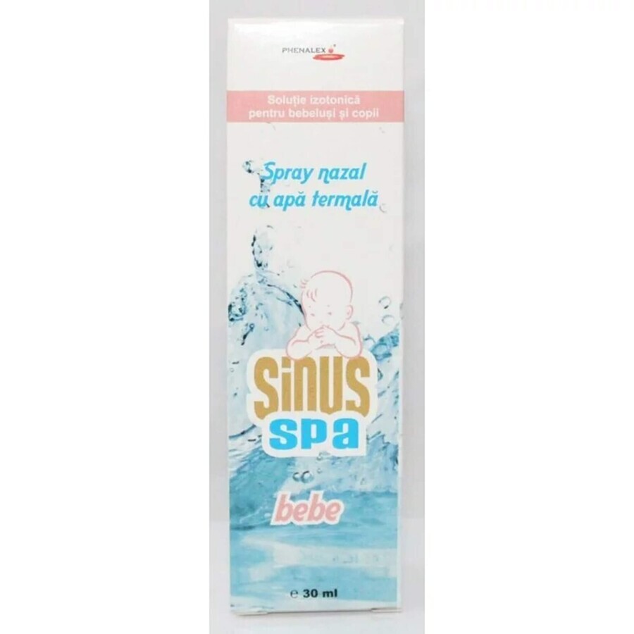 Sinus Spa Baby Thermal Water Nasal Spray, 30 ml, Phenalex