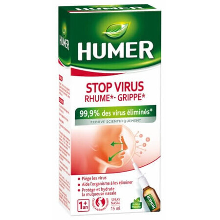 Humer Stop Virus Nasenspray, 15 ml, Urgo