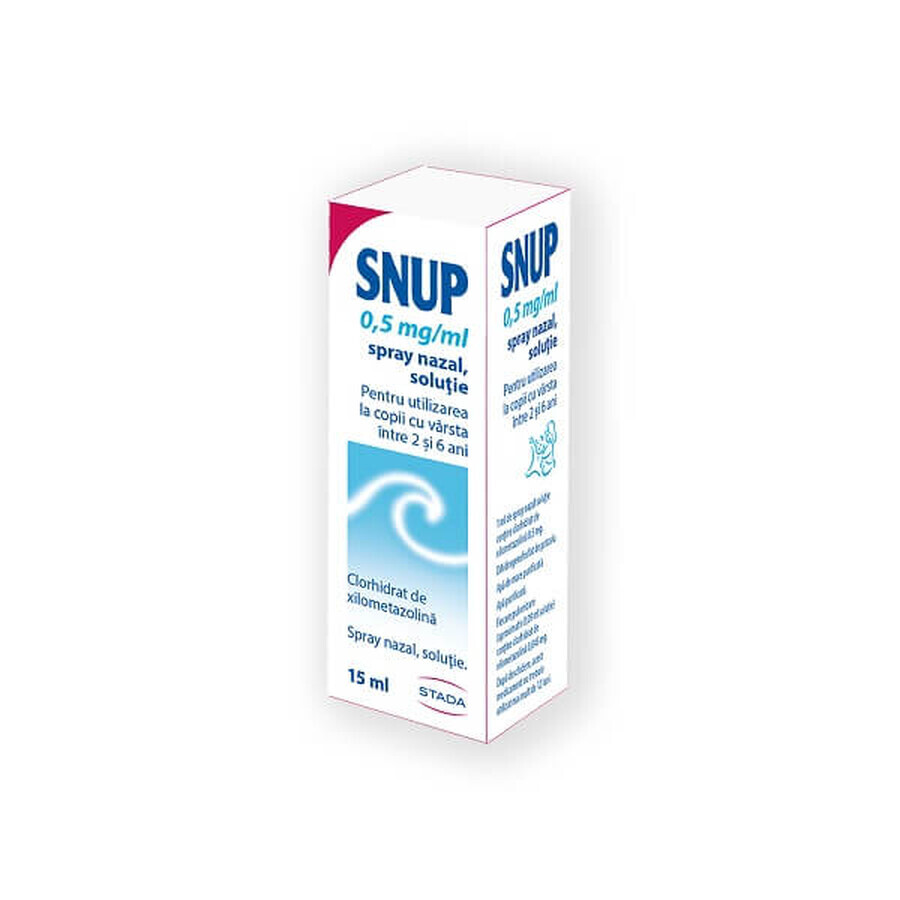 Snup Nasenspray 0,5 mg/ml, 15 ml, Stada