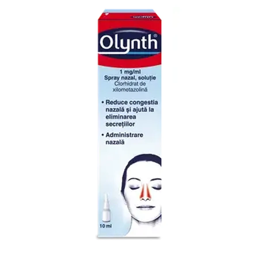 Nasal spray solution Olynth 1 mg/ml, 10 ml, Johnson & Johnson