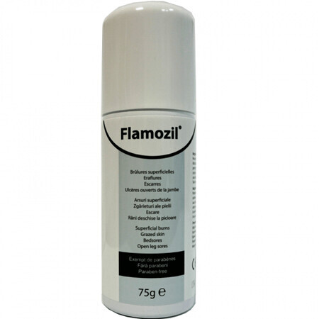 Flamozil Wundbehandlungsspray, 75 g, Labor-Austernschale