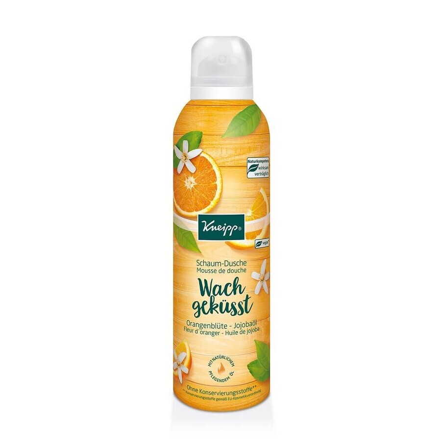 Spuma de dus, Flori de portocal si ulei de Jojoba, 200 ml, Kneipp