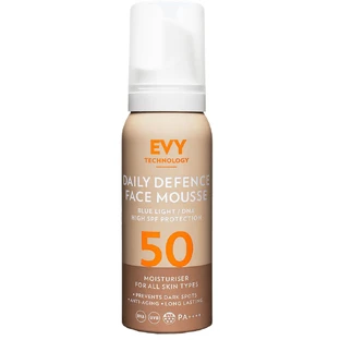 Evy Technology Daily Defence Unisex Gezichtsschuim SPF 50, 75 ml