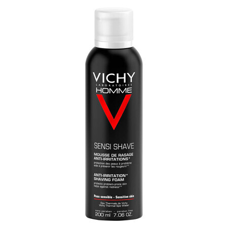 Vichy Homme Anti-Irritation Rasierschaum für empfindliche Haut, 200 ml