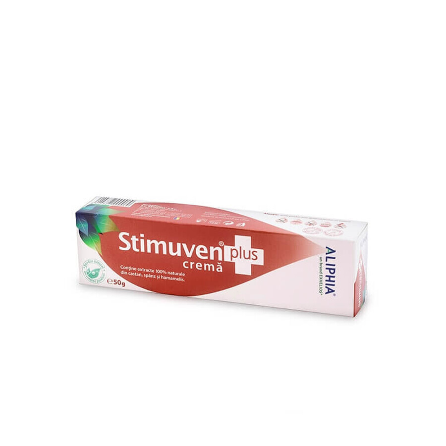 Stimuven Plus, crema Aliphia pentru varice , 50 g, Exhelios