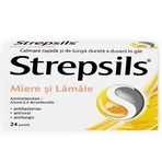 Strepsils Honig und Zitrone, 24 Tabletten, Reckitt Benckiser Healthcare