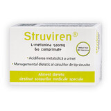 Struviren, 500 mg, 60 comprimate, Meditrina Pharmaceuticals