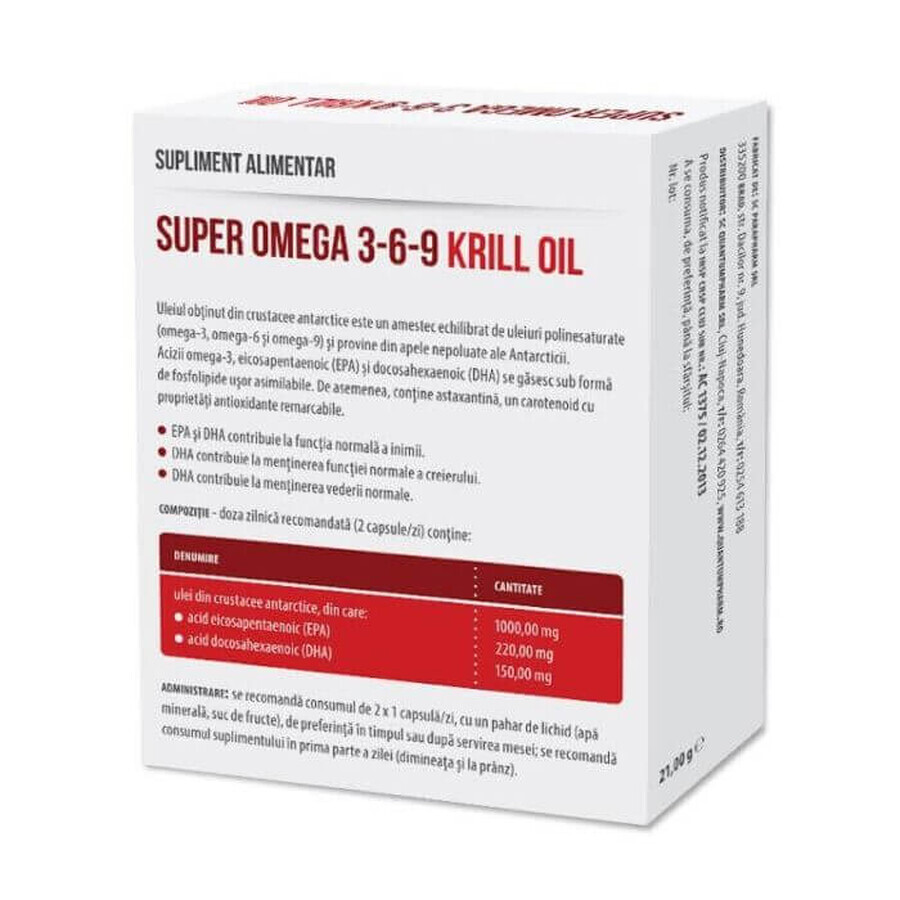 Super Omega 3-6-9, 30 Kapseln, Parapharm