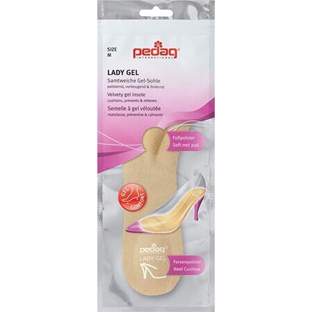 Suport pentru tocuri inalte si sandale Pedag Lady Gel, Marimea S, Schelchen