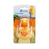 Toothbrush holder with suction cups Funny Animals Giraffe, 630220, Miradent