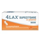 Glycerine zetpillen voor baby's 4Lax, 12 stuks, Labormed 