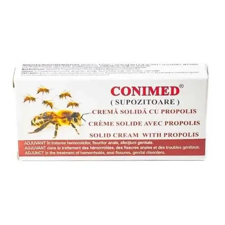 Propolis suppositories Conimed, 10 suppositories, Elzin Plant