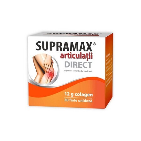 Supramax Joints Direct 12g Kollagen, 30 Fläschchen, Zdrovit