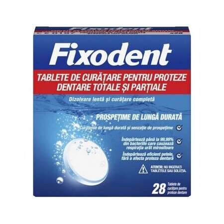 Prothesenreinigungstabletten, 28 Tabletten, Fixodent