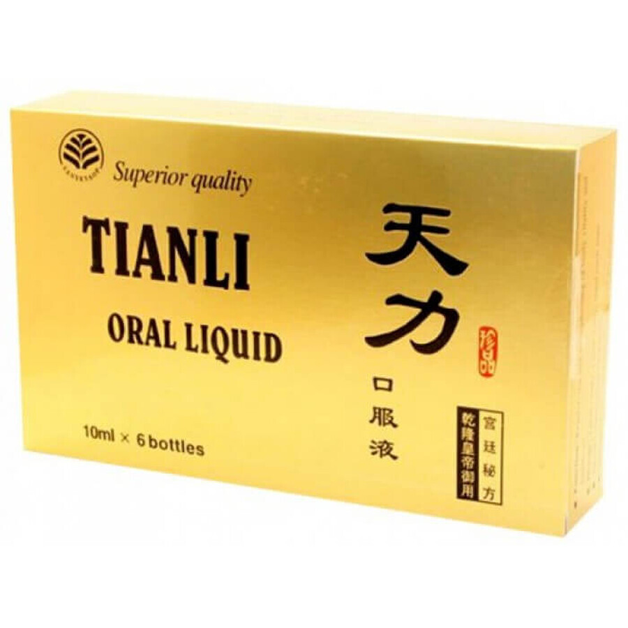 Tianli Oral Liquid, 6 Ampullen, Sanye Intercom