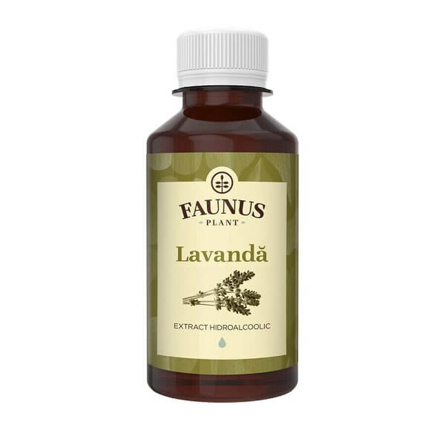 Lavendeltinktur, 200 ml, Faunus Pflanze