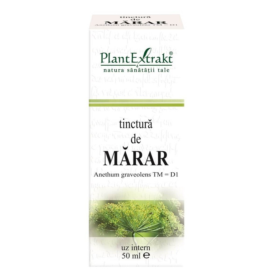 Tinctură de Mărar, 50 ml, Plant Extrakt