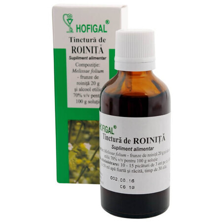 Tinctura de Roinita, 50 ml, Hofigal