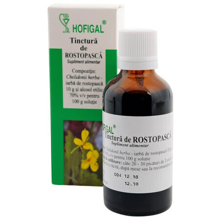 Tinctură de Rostopască, 50 ml, Hofigal