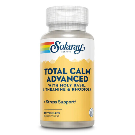 Total Calm Advance Solaray, 60 Kapseln, Secom