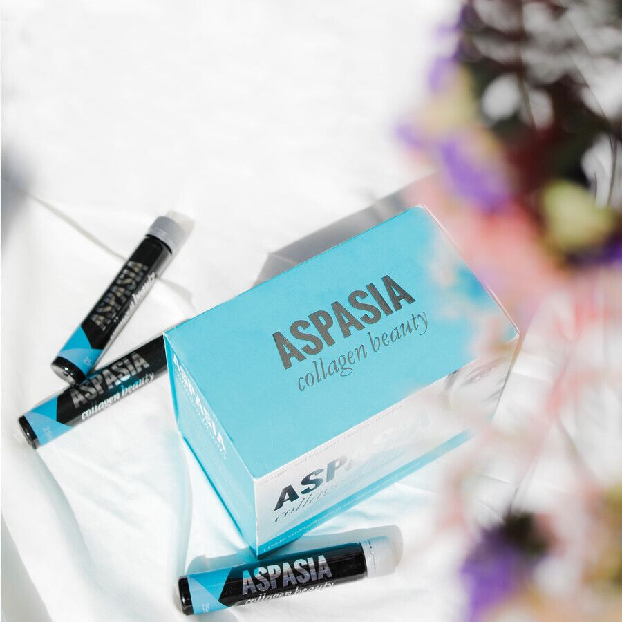 Aspasia Collagen Beauty, 28 Fläschchen, Natur Produkt