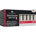 Behandlung für Männer gegen Haarausfall und Haarverdünnung Seboradin Men Forte, 14 Fläschchen x 5,5 ml, Lara