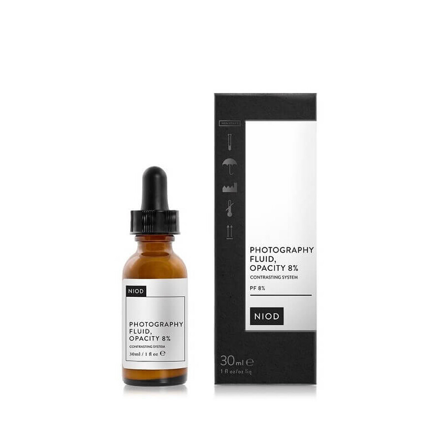 Tratament pentru stralucire, Photography Fluid, Opacity 8% Niod, 30 ml, Deciem