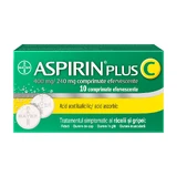Aspirin Plus C 400 mg/240 mg, 10 Brausetabletten, Bayer