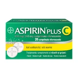 Aspirin Plus C 400 mg/240 mg, 20 Brausetabletten, Bayer
