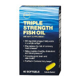 Triple Strenght Fish Oil 900 mg (893122), 60 capsule, GNC
