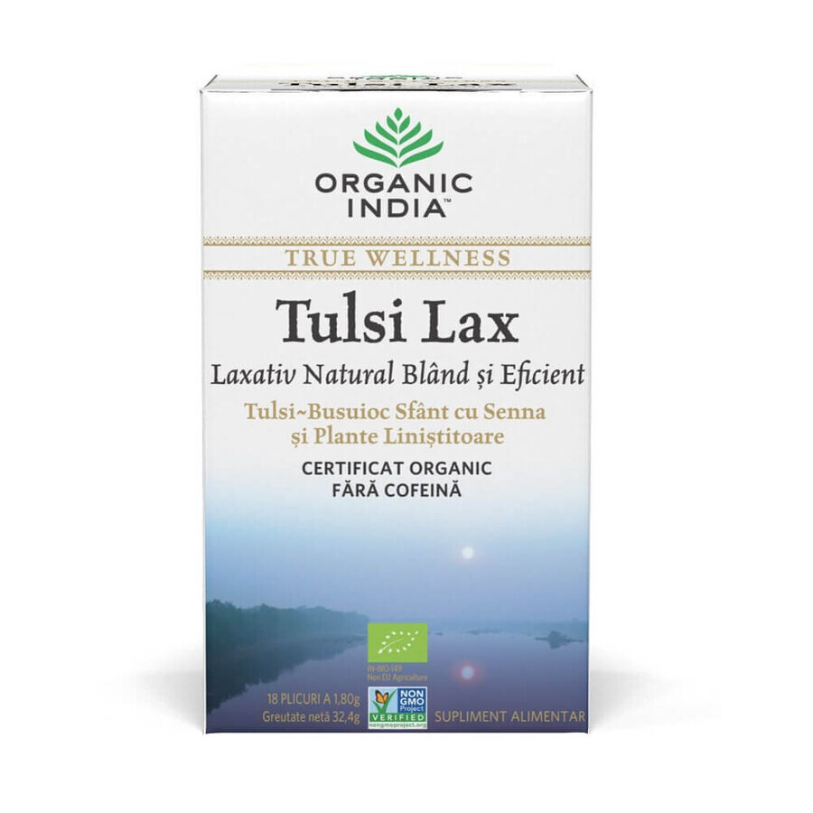 Tulsi Lax Tee, 18 Portionsbeutel, Bio Indien