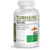 Kurkuma 1000 mg mit Bioperin 5 mg, 60 Kapseln, Bronson Laboratories