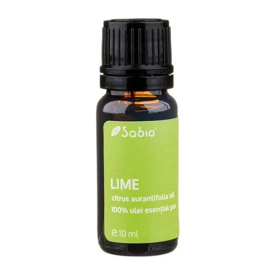 100% reines ätherisches Öl Limette, 10 ml, Sabio