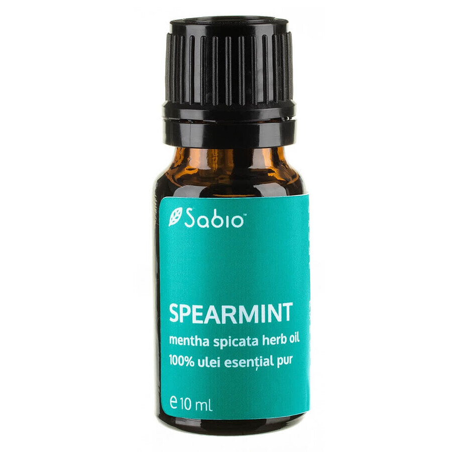 100% reines ätherisches Öl Spearmint, 10 ml, Sabio