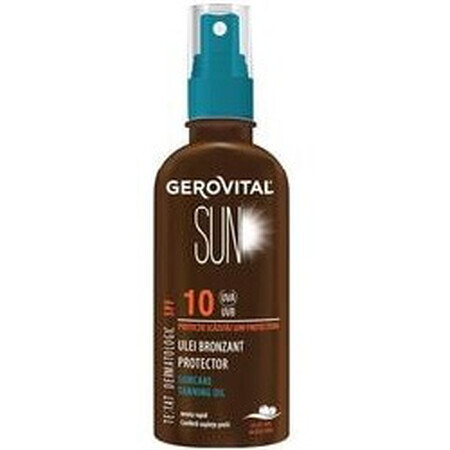 Ulei bronzant protector cu SPF 10, 150 ml, Farmec