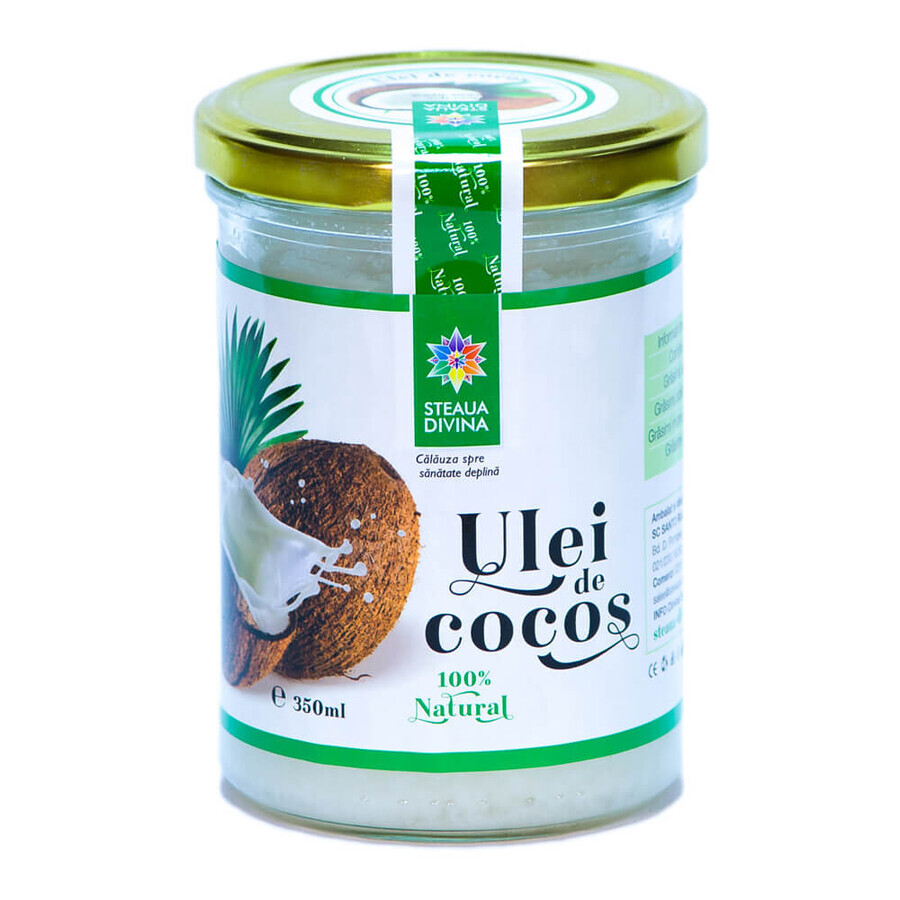 Ulei de cocos, 350 ml, Steaua Divina