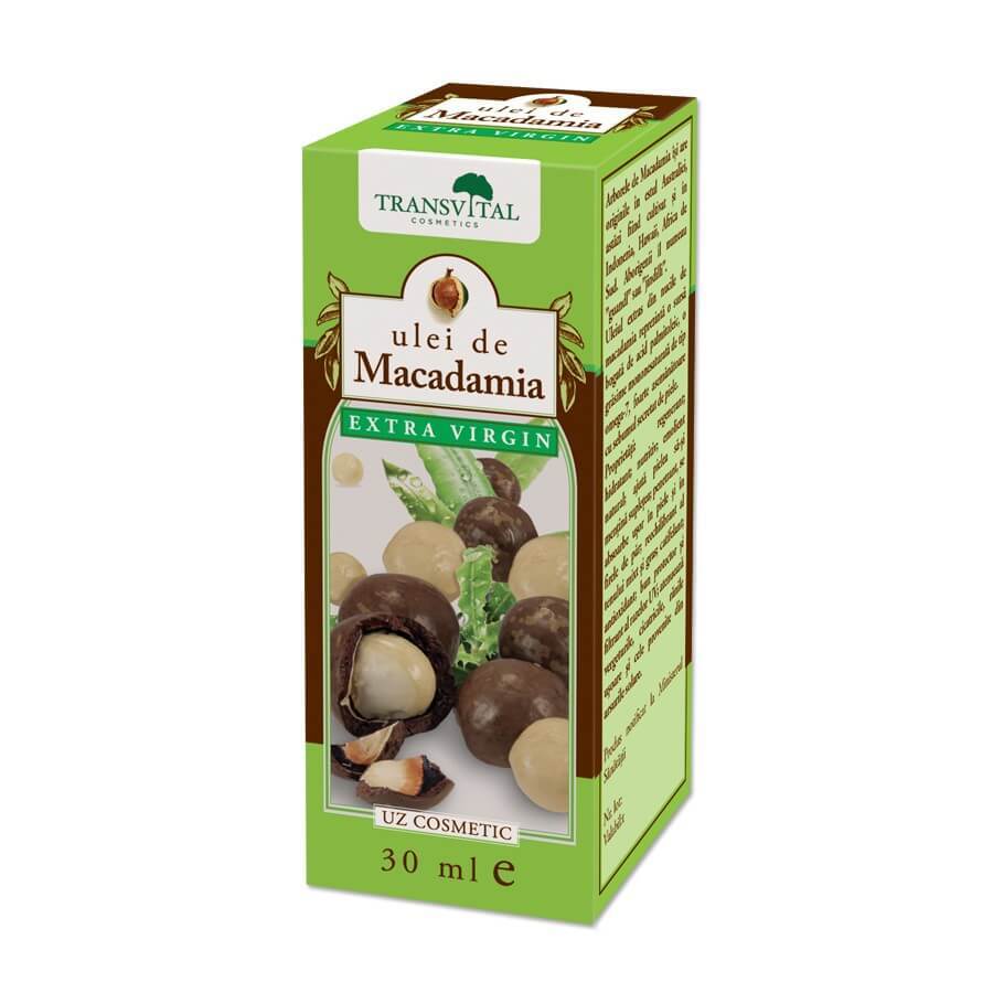 Ulei de Macadamia, 30 ml, Transvital