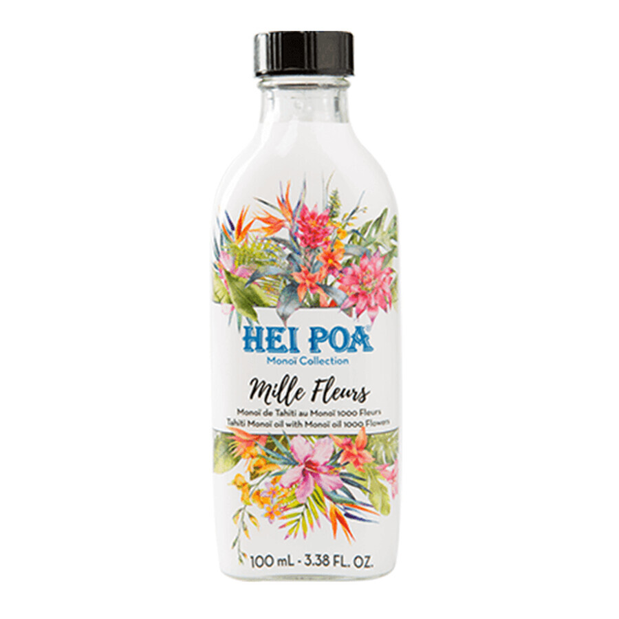 Ulei de Monoi AO 1000 Flori, 100 ml, Hei Poa Tahiti