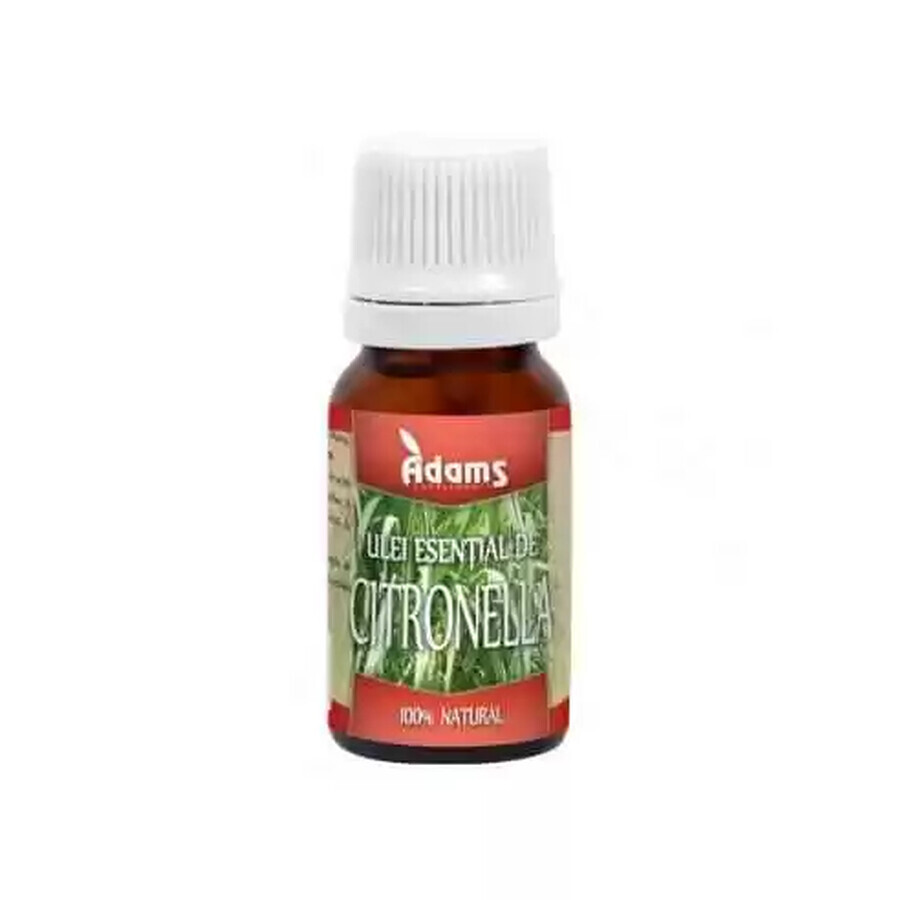 Ulei esential de Citronella, 10 ml, Adams Vision