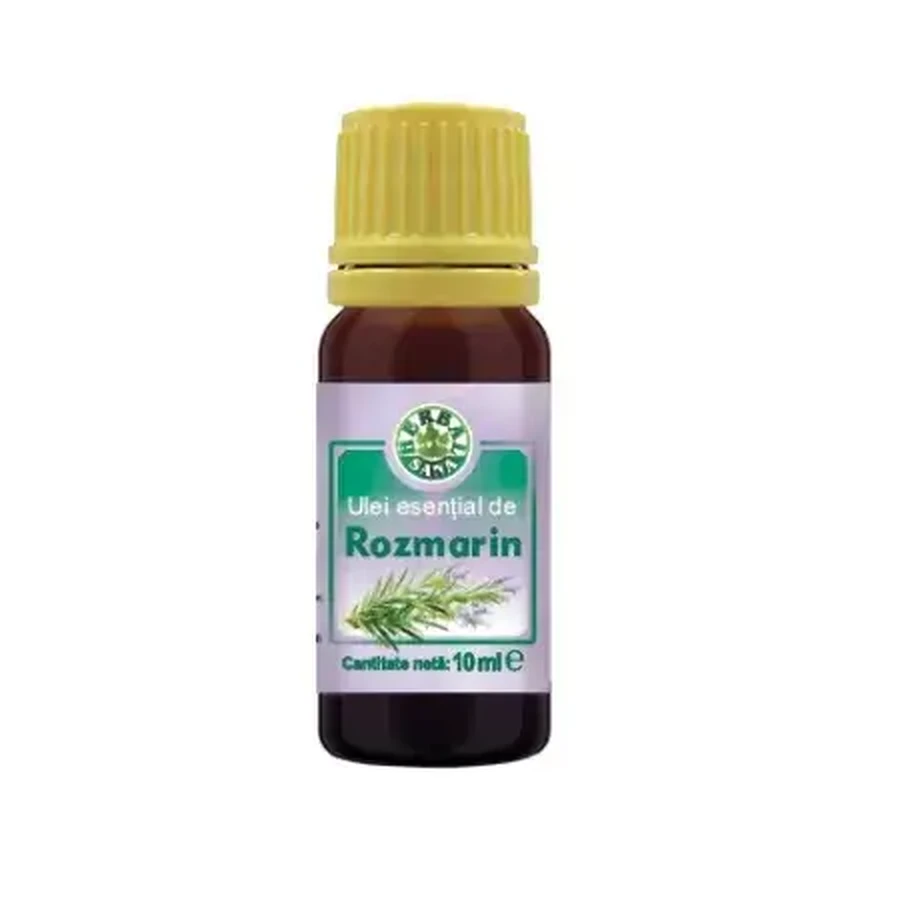 Olio essenziale di rosmarino puro al 100%, 10 ml, Herbavit