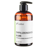 Öl für die Massage müder Füße, Sabio, 236 ml, Lorbeer, Zitronengras und Limette