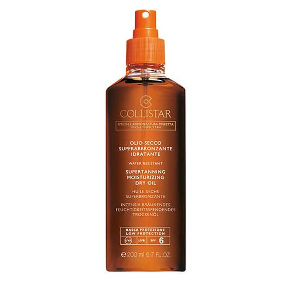 Trockenöl für eine intensive Bräune SPF 6 (K26034), 200 ml, Collistar