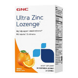 Ultra Zinc Lutschtabletten, Zink mit natürlichem Orangengeschmack (105123), 48 Tabletten, GNC