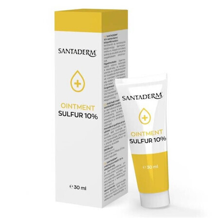 Santaderm Emollient-Salbe mit Schwefel 10%, 30 ml, Vitalia