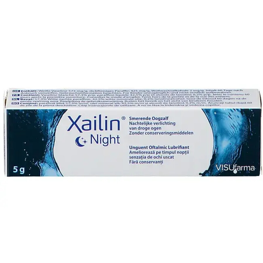 Xailin Nacht-Augensalbe, 5 g, Visufarma